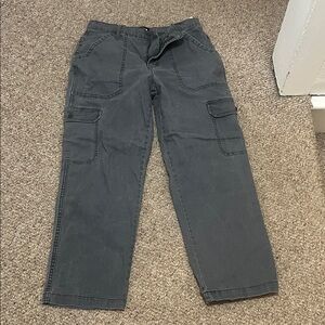 Gray Cargo Pants